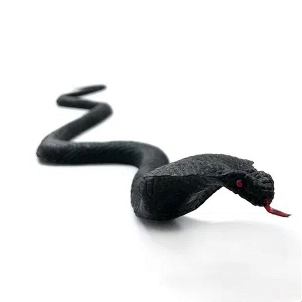 ENFEITE COBRAS FESTA HALLOWEEN BORRACHA - 35CM - COM 02 UNIDADES - DL FESTAS