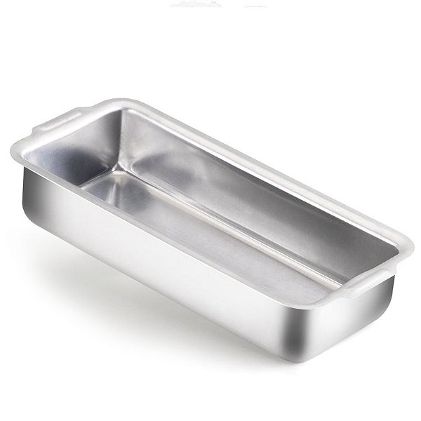 ASSADEIRA DE PÃO N°1  0,77 L -  A 4,8 CM X L 11,5 CM - C 24,0 CM - 01 UNIDADE - NACIONAL