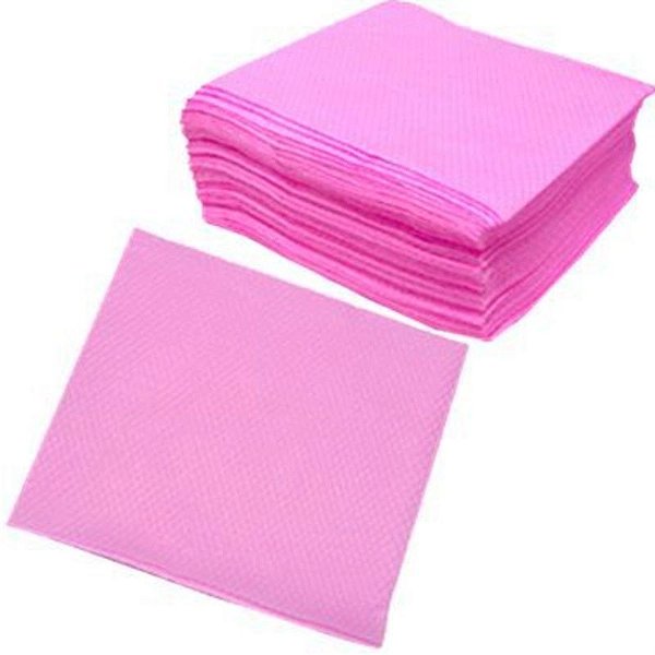 GUARDANAPO LISO ROSA - 20 X 21CM - 50 UNIDADES - FLIP