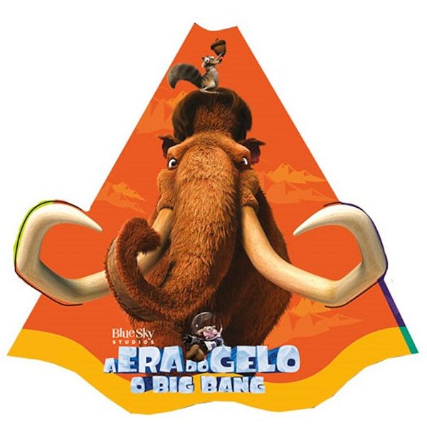 CHAPÉU DE ANIVERSÁRIO FESTA ERA DO GELO 5 - 08 UNIDADES - REGINA FESTAS