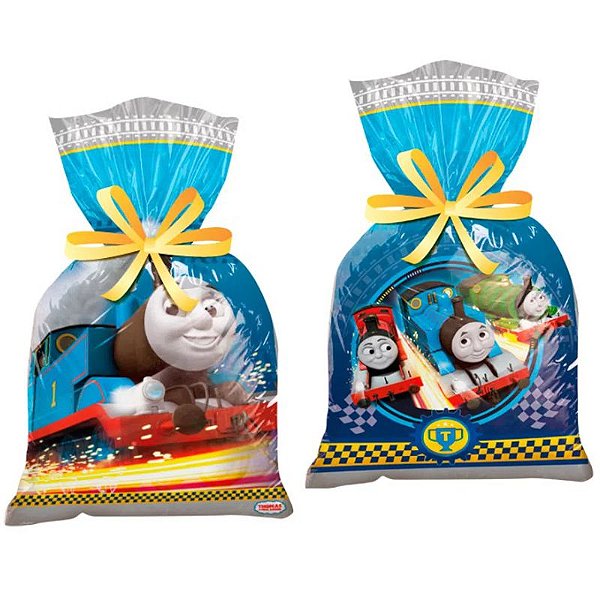 SACOLA SURPRESA FESTA  THOMAS E SEUS AMIGOS - 08 UNIDADES - REGINA FESTAS