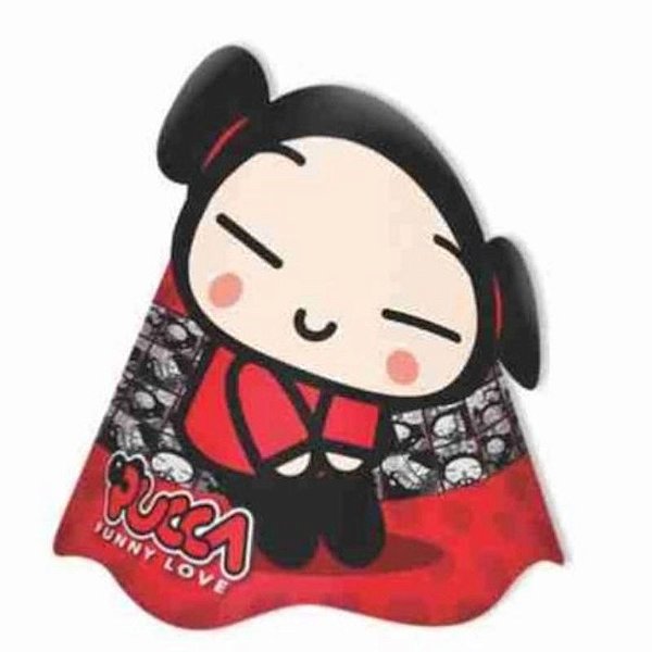 CHAPÉU DE ANIVERSÁRIO FESTA PUCCA - 08 UNIDADES - REGINA FESTAS