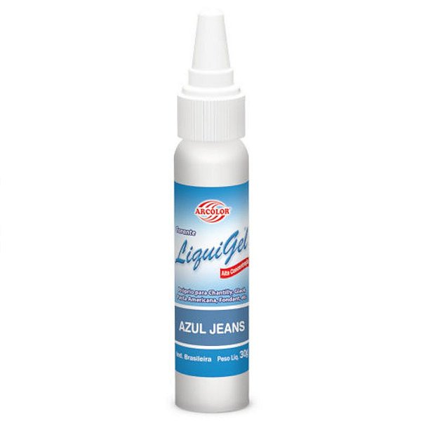 CORANTE LIQUIGEL AZUL JEANS 30G - ARCOLOR