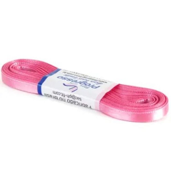 FITA DE CETIM PROGRESSO 7MM - 10M COR 240 ROSA ESCURO - 01 UNIDADE - PROGRESSO