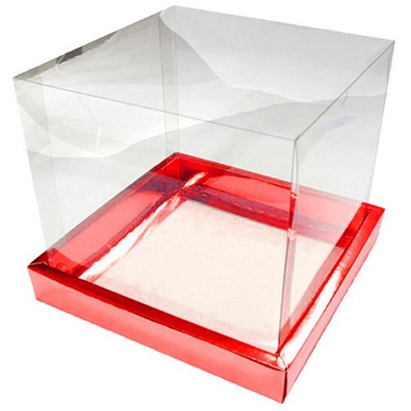 CAIXA PARA PANETONE 250GR (12 X 12 X 12 CM  ) - 06 UNIDADES - YINPACK