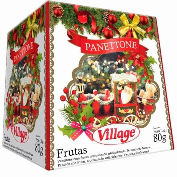 MINI PANETTONE FUTAS  - 80G - VILLAGE