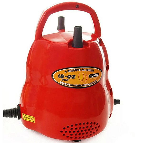 INFLADOR DE BALÕES IB02 POP 110VOLTS - 01 UNIDADE - BONUS