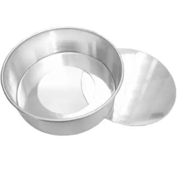 FORMA REDONDA RETA FUNDO FALSO 15 DIAMETRO X 07 ALTURA - 01 UNIDADE - RS PANIFIÇÃO