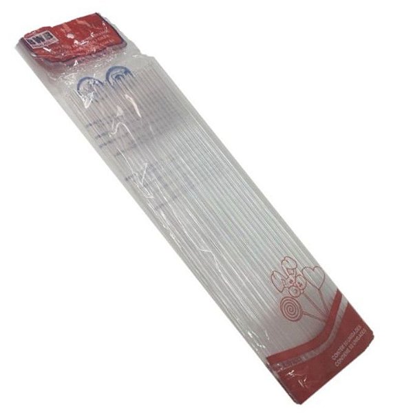 PALITO PARA PIRULITO GRANDE CRISTAL N° 28  - COM 50 UNIDADES -  BWB