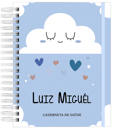 Caderneta de Saúde - Nuvem Azul