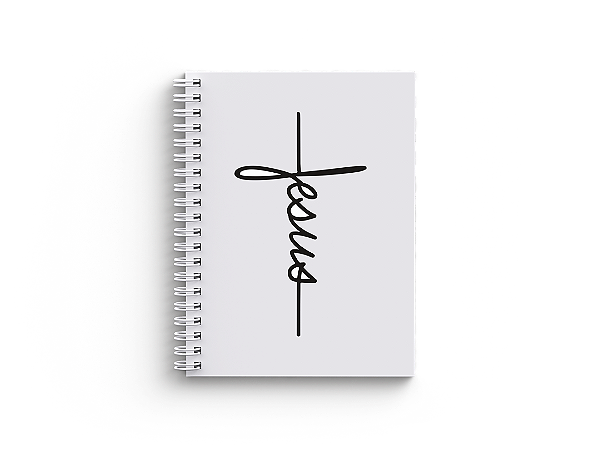 Caderno Personalizado - Jesus