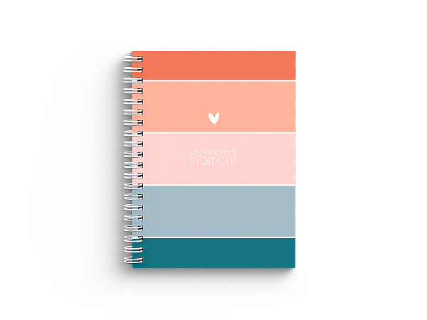 Caderno Personalizado - Enjoy Every Momentos