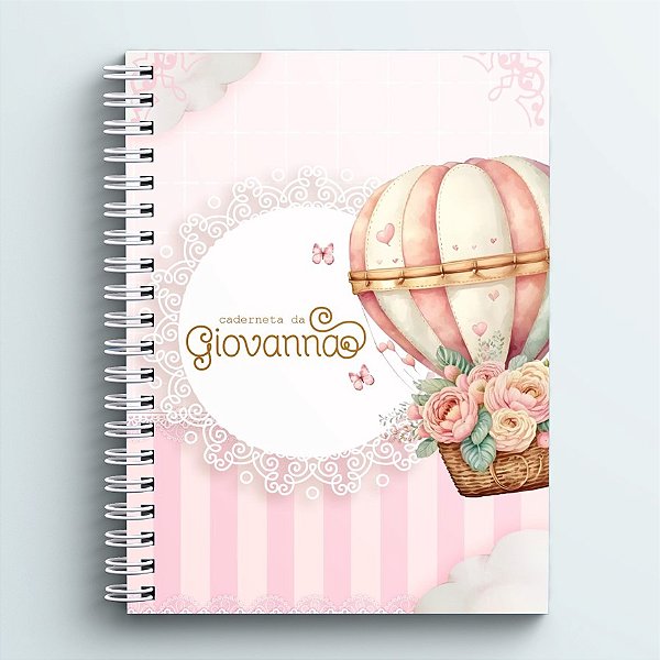 Caderneta de Vacina - Balão Menina