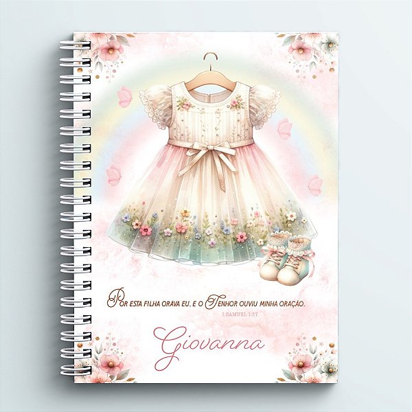 Caderneta de Vacina - Arco-Iris Menina