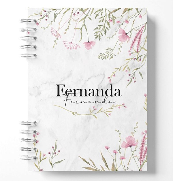 Planner Personalizado - Flores