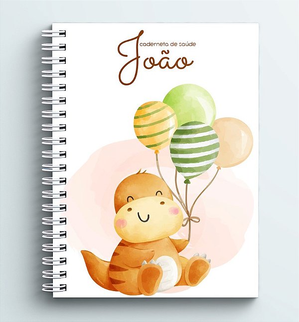 Caderneta de Saúde - Dinossauro