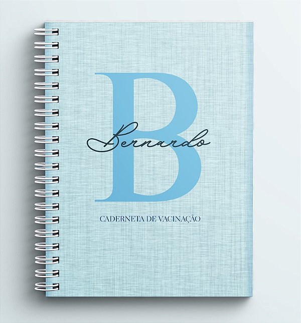 Caderneta de Saúde Menino - Linho Inicial