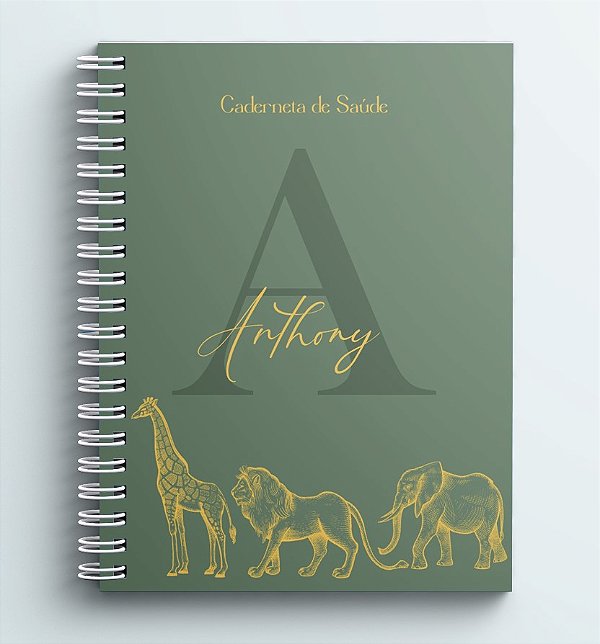 Caderneta de Saúde - Safari Luxo