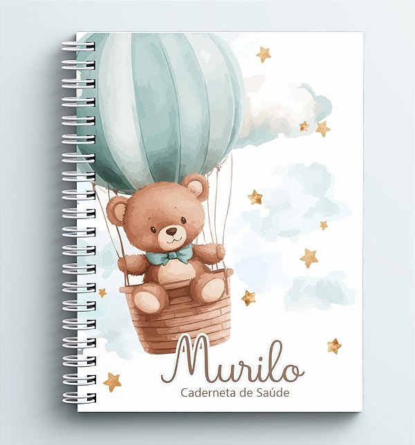 Caderneta de Saúde - Ursinho Menino