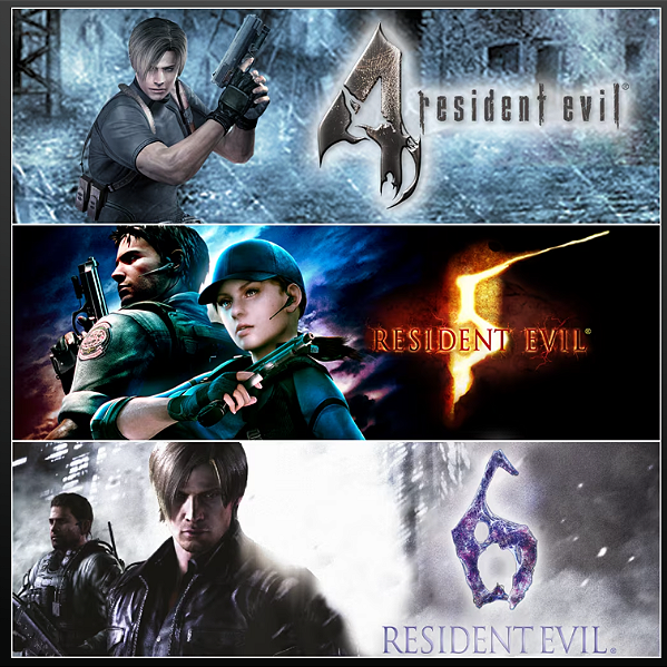 Resident Evil Triple Pack Ps4\Ps5 Primária