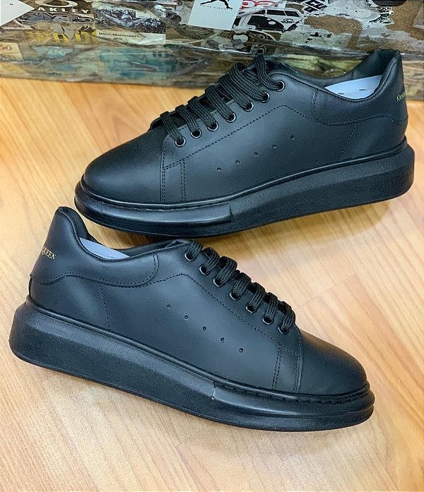 Alexander mcqueen tenis preto sales