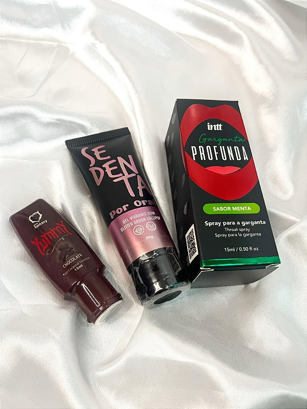 KIT ORAL - Sedenta Oral | Spray Garganta Profunda | Yummy