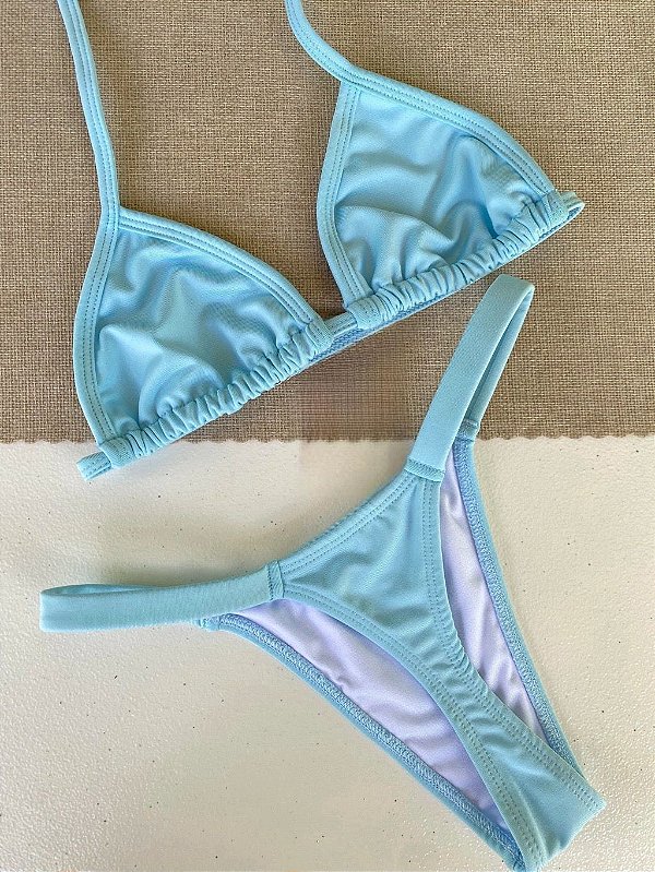 Biquini Marquinha Amaré - Azul Bebê