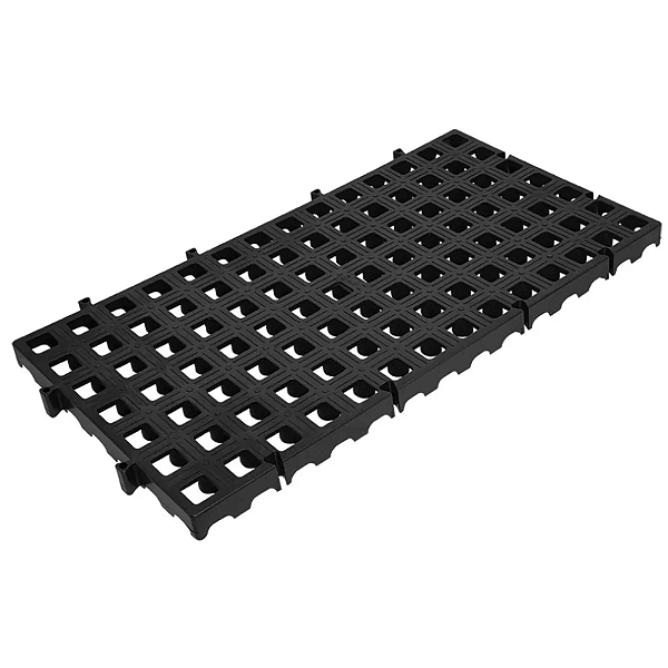 Estrado Plástico 25x50 cm Preto