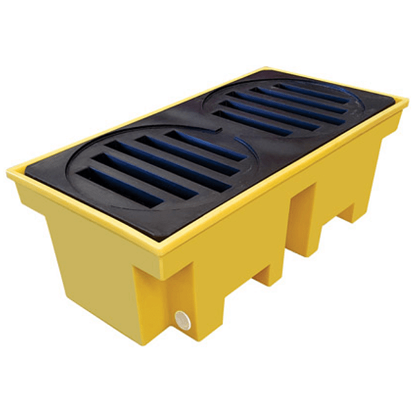Pallet de Contenção 255 Litros para 2 Tambores