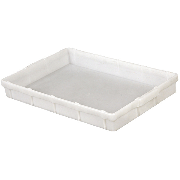 Bandeja Plástica Empilhável 611 Branca para Congelamento