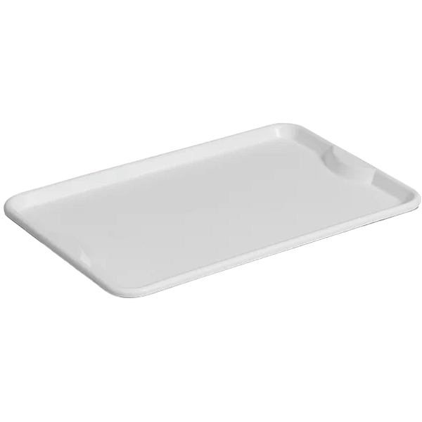Bandeja Plástica para Fast Food 48x34 cm Branca