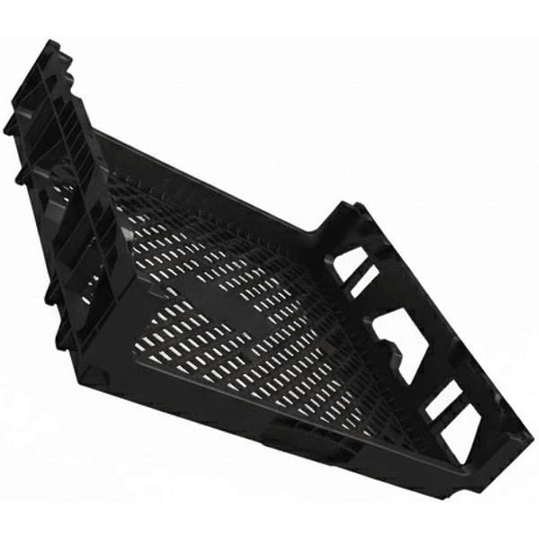 Bandeja Plástica para Pães 51 Litros Preta