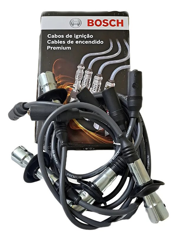 Cabos De Ignição Bosh Vw Fusca 1600 Distribuidor Hall Com Pino