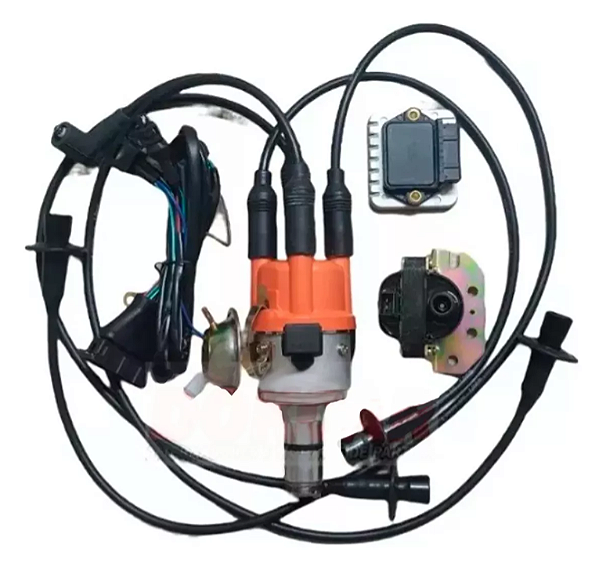 Kit De Igniçao Eletronica Variant Sp2 + Cabos De Vela Maior