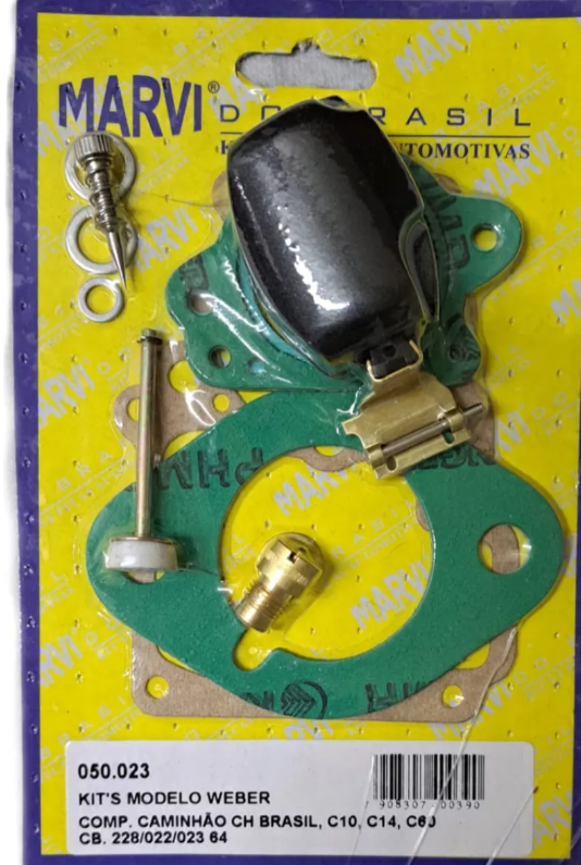 Kit Carburador Veraneio, Caminhão Brasil Weber C10 C14 C60