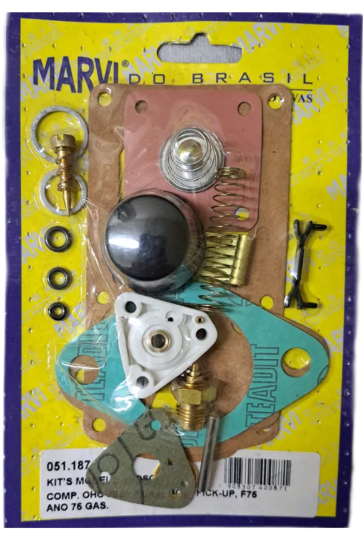 Kit Carburador Jeep Rural F75 4cc Ohc 40 Deis Ano 75 Gas