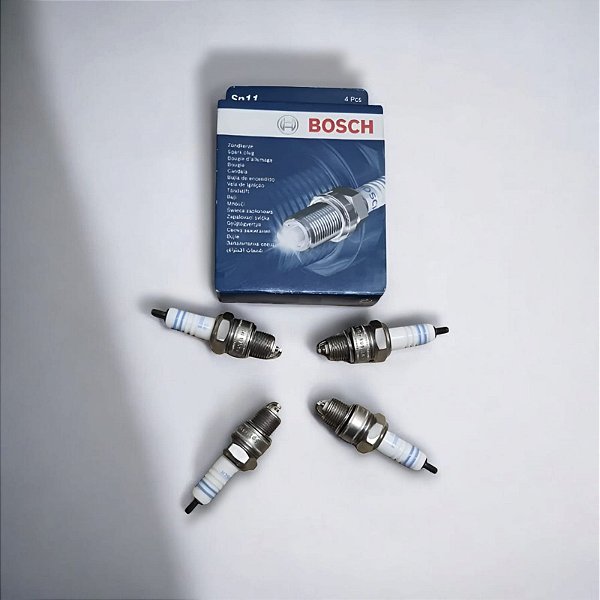 Jogo Velas Bosch Fusca Kombi  Rosca Curta