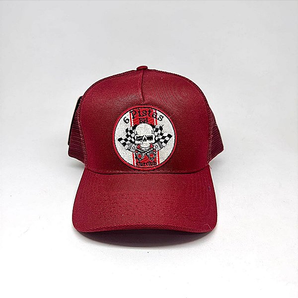 Boné 6 Pista Car Club - Vermelho