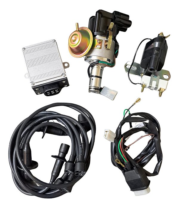 Kit de Ignição VW Gol Ar, Gol Bx, Saveiro + Jg Cabos de Vela
