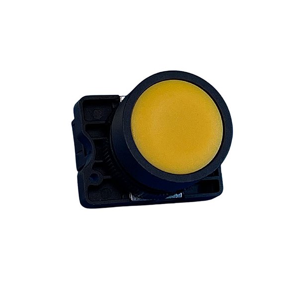 Botão a Impulsão Amarelo P20AFR-Y-1A