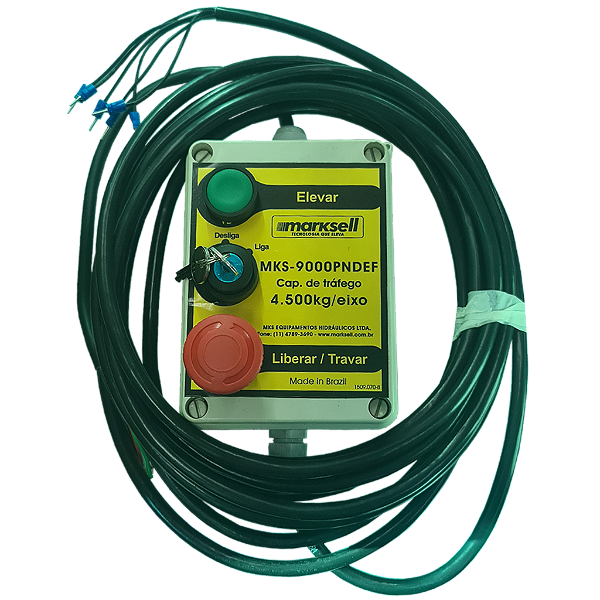 Botoeira Completa 220v - 9000PNDEF -  Dois Botões + Chave - (Antiga)