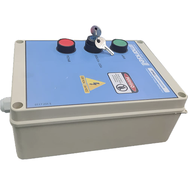 Botoeira Adesiva Azul MKS-6000PNDEEW