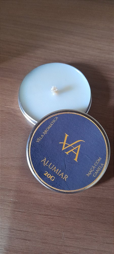 Mini Vela Aromática 20g – Delicadeza que perfuma