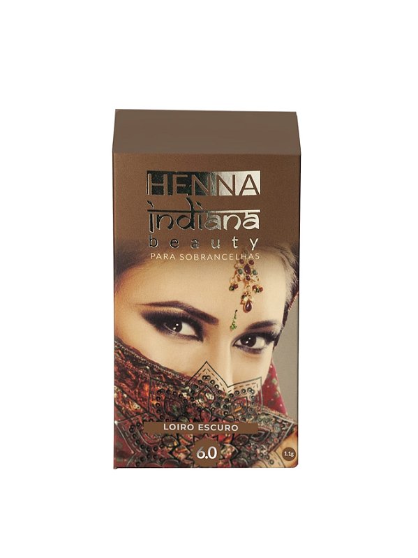 Henna Indiana Beauty Para Sobrancelhas 1,1g