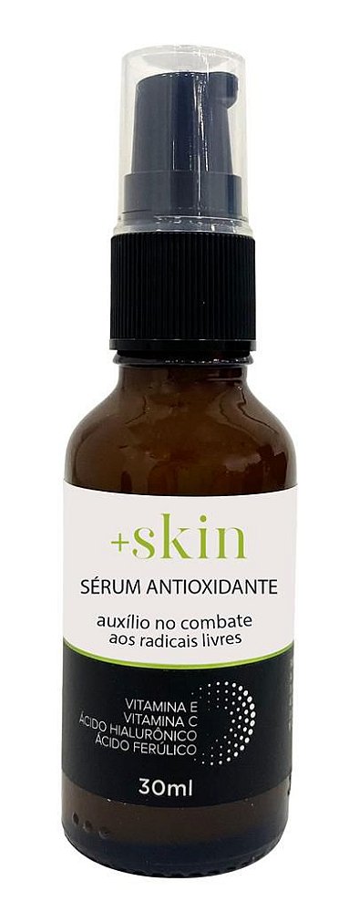 Sérum Antioxidante Vitaminas C e Ferulic Hiaulurônico +Skin