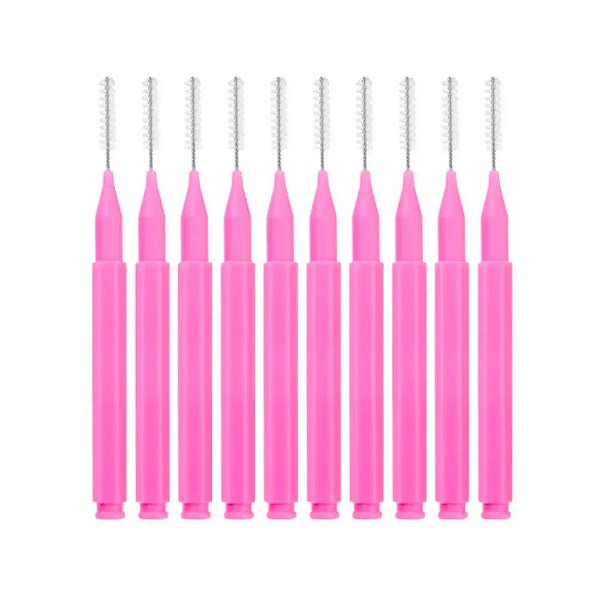 10 Escovas Interdentais para Brow Lamination e Lash Lifting