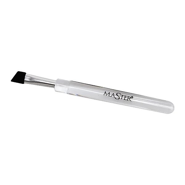 Pincel de Silicone para Lash Lifting e Brow Lamination Preto Master