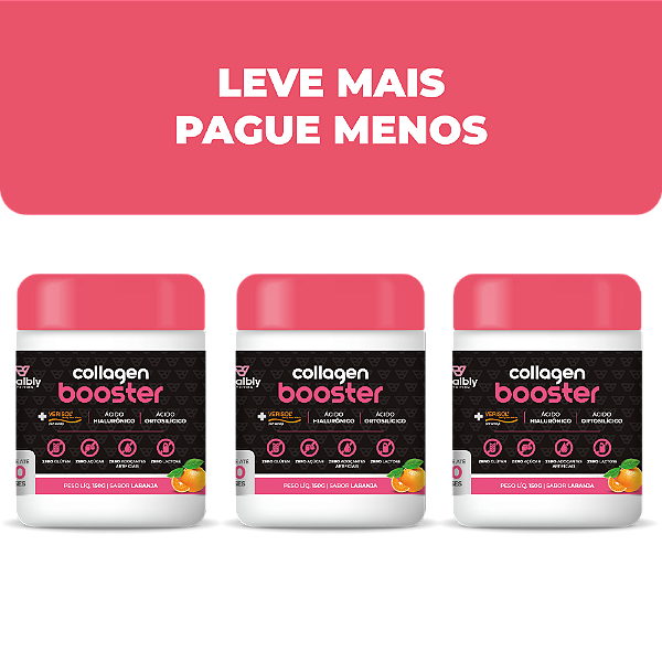 COMBO 3X Collagen Booster Laranja