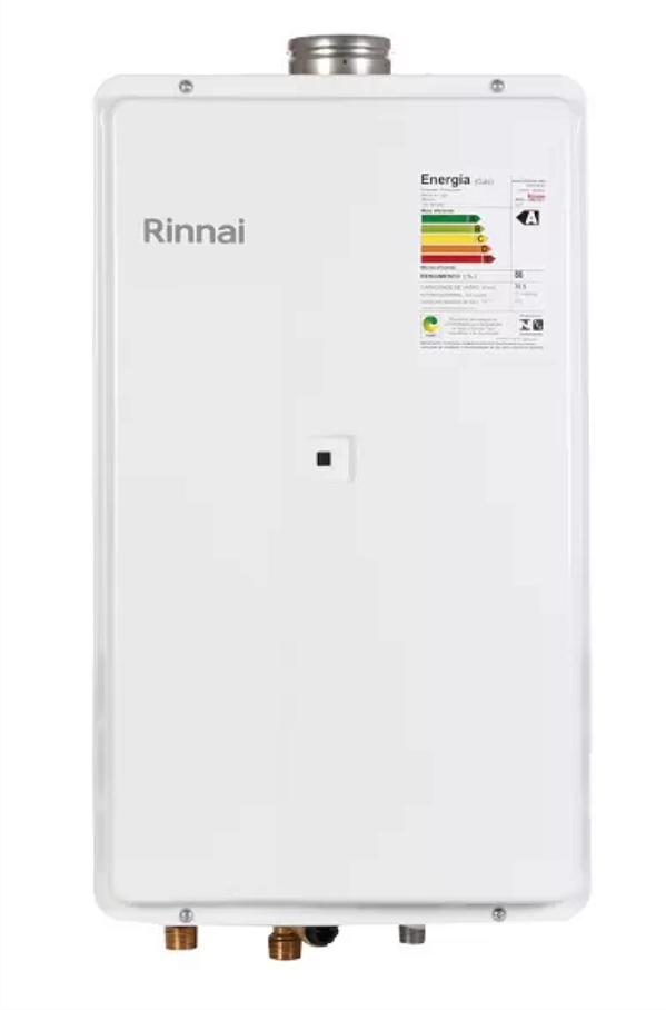 Aquecedor De Água A Gás Rinnai 35,5 litros - 2802 FEC - GLP (Digital)