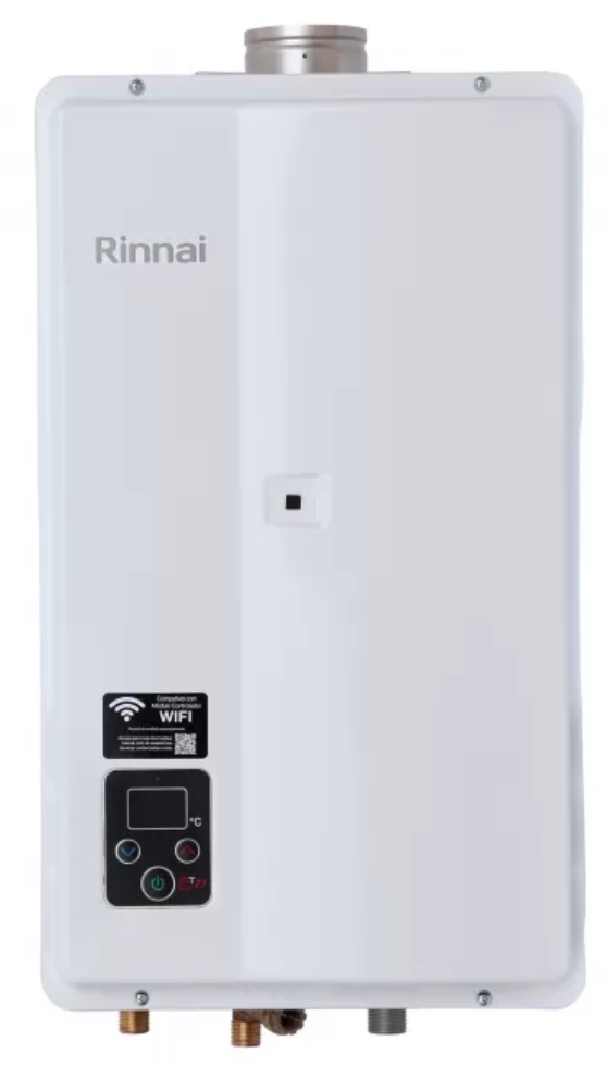 Aquecedor De Água A Gás Rinnai 27 litros E27 FEH - GN (Digital)